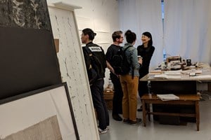 Cui Fei, 'Thinking Collections: Open Studios | Artists at EFA,' Artist Studio, The Elizabeth Foundation for the Arts, Midtown, New York (20 October 2018). Courtesy Asia Contemporary Art Week. Photo: Li Fong.